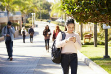 RI Texting & Walking Accident
